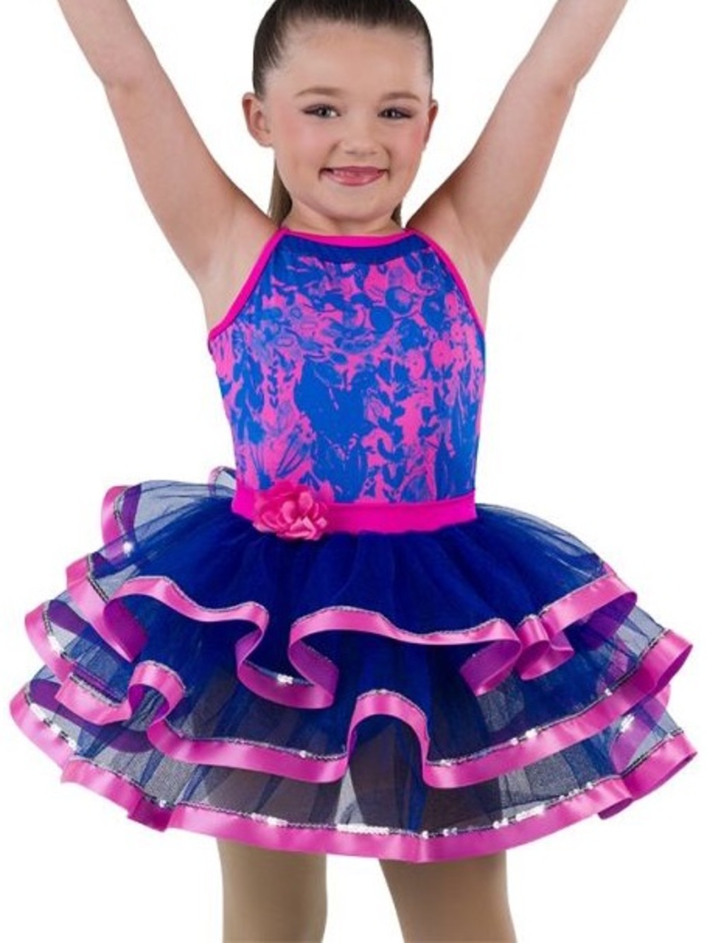 3/$50 Laylas Dance Costumes Purple Tutu Dance Costume
